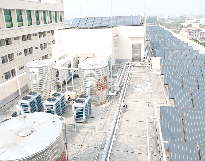 東莞企石醫(yī)院太陽能熱水工程